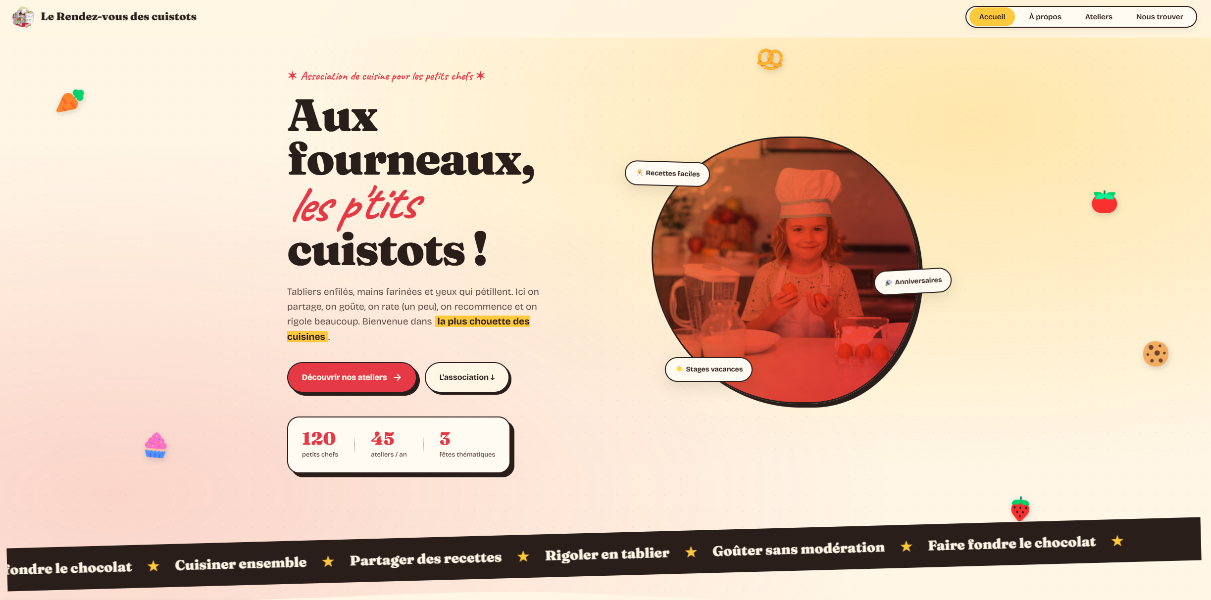 Le rendez-vous des cuistots — Présentation